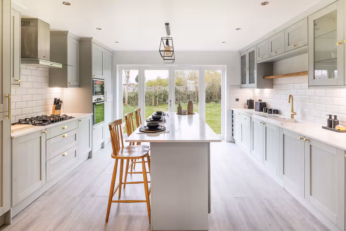 Modern farmhouse kitchen
